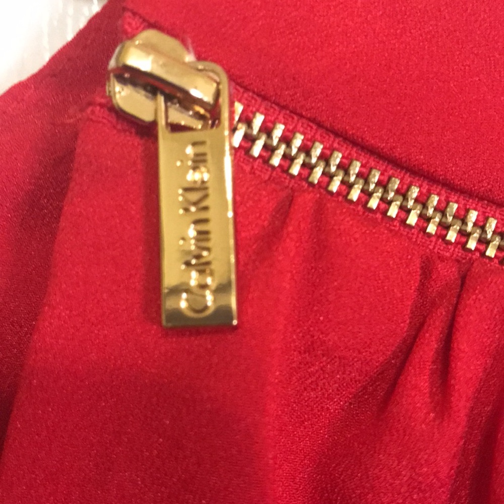 NWOT Calvin Klein Red Women’s Shirt 1X - Picture 5 of 11